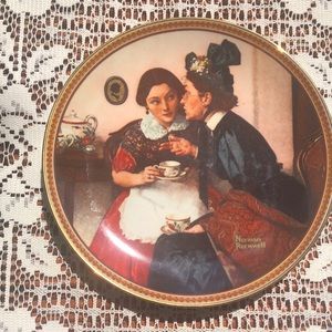 Norman Rockwell limited addition plate